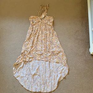 BCBGeneration pastel printed hi-lo dress size 2